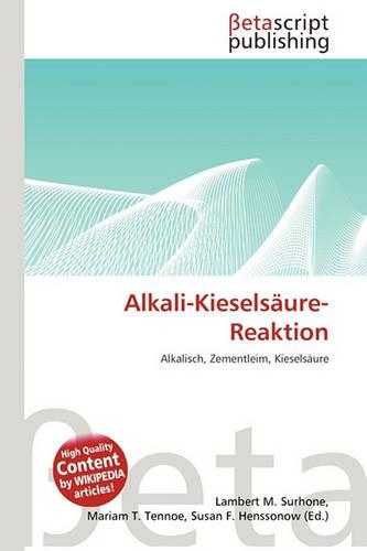 Alkali-Kiesels Ure-Reaktion: (German)