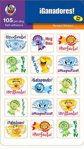 Ganadores! Reward Stickers