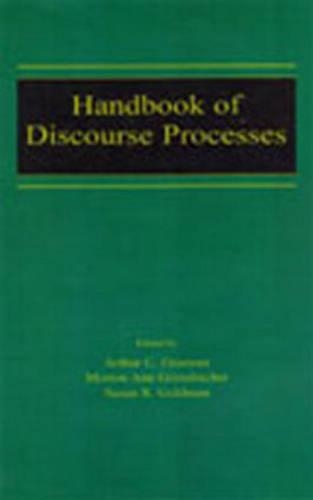 Handbook of Discourse Processes: (Routledge Handbooks in Linguistics)