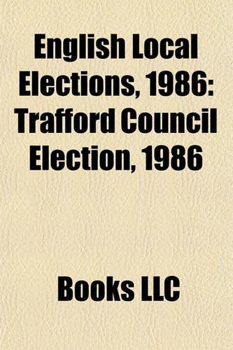English Local Elections, 1986
