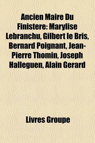 Ancien Maire Du Finistre