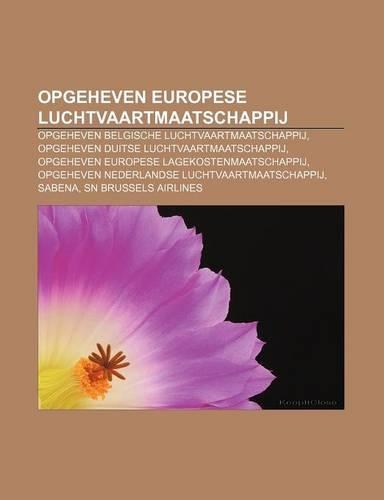 Opgeheven Europese Luchtvaartmaatschappij