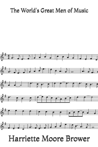 The World's Great Men of Music