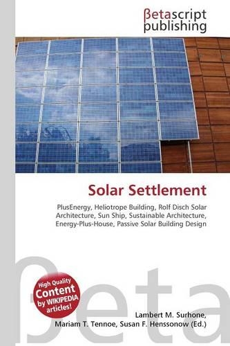 Solar Settlement: (English)
