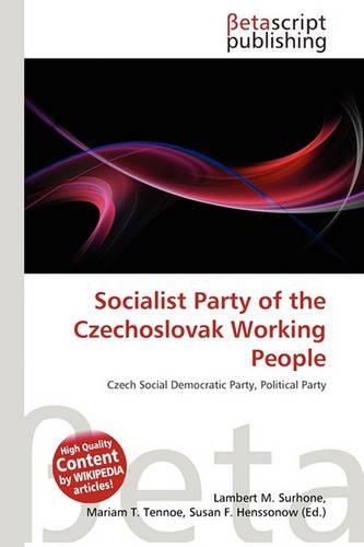 Socialist Party of the Czechoslovak Working People