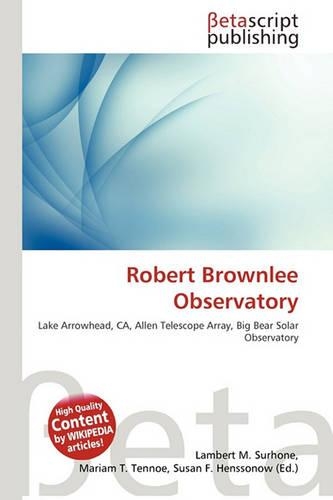 Robert Brownlee Observatory