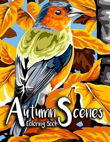 Autumn Scenes Coloring Book