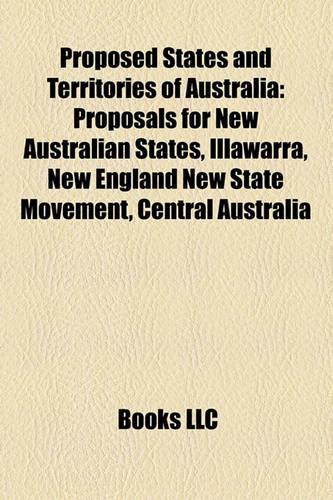 Proposed States and Territories of Australia