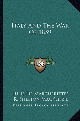Italy And The War Of 1859