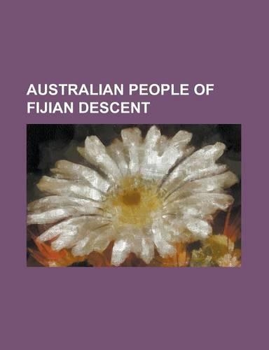 Australian People of Fijian Descent