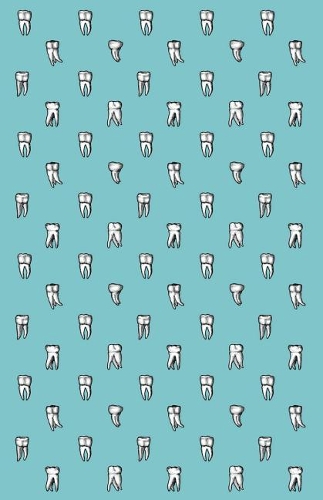 Creepy Teeth Lined Paper Journal 120 Pages 5.5