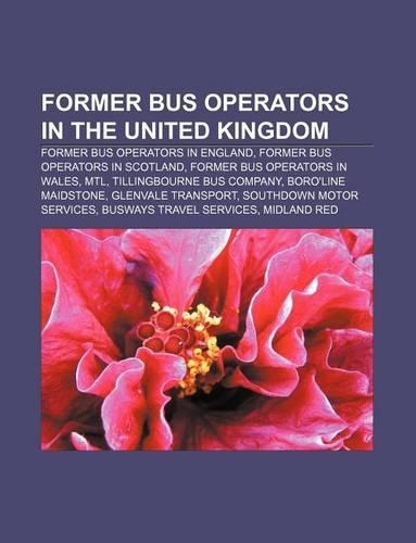 Former Bus Operators in the United Kingdom