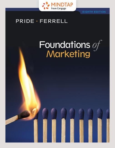 Mindtap Marketing, 1 Term (6 Months) Printed Access Card for Pride/Ferrell's Foundations of Marketing, 8th