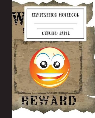 Emoji Journal UnRuled Composition Notebook, 8x10