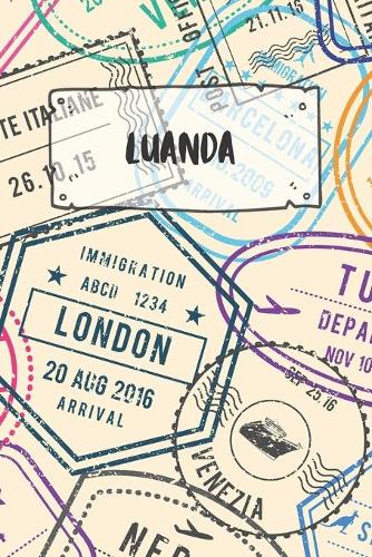 Luanda: Ruled Travel Diary Notebook or Journey Journal - Lined Trip Pocketbook for Men and Women with Lines