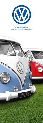 VW Camper Vans Official 2017 Slim Calendar