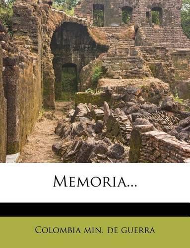 Memoria...: (Spanish)