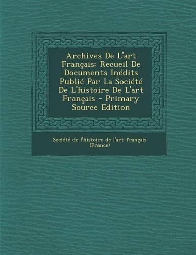 Archives de L'Art Francais