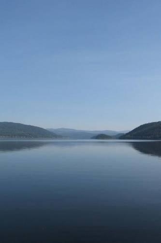 A Beautiful View of Canim Lake in British Columbia, Canada