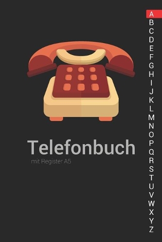 Telefonbuch mit Register A5: Telefonbuch zum eintragen