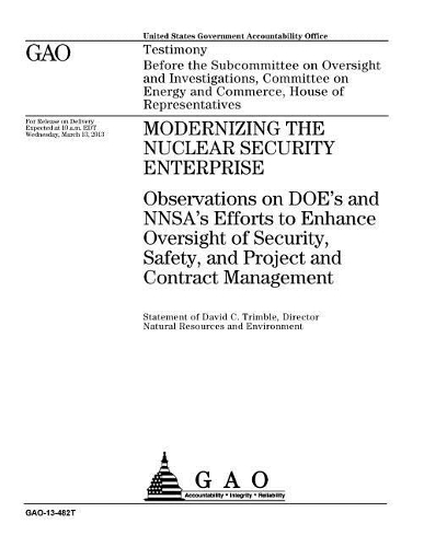 Modernizing the Nuclear Security Enterprise