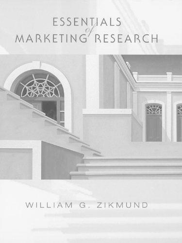 Essentials of Marketing Research: (The Dryden Press series in marketing)