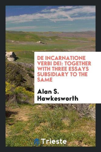 de Incarnatione Verbi Dei