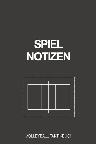 Spiel Notizen Volleyball Taktikbuch