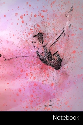 Notebook: Ballett Cuaderno / Diario / Libro de escritura / Notas - 6 x 9 pulgadas (15.24 x 22.86 cm), 110 páginas, superficie brillante.