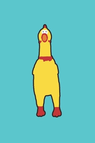 Rubber Chicken - Cult Nerd Notebook: Dot Grid Journal / Notebook - 6x9 inches (DIN 5), 120 Pages