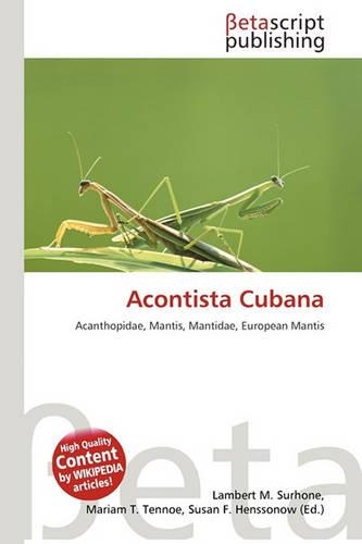 Acontista Cubana