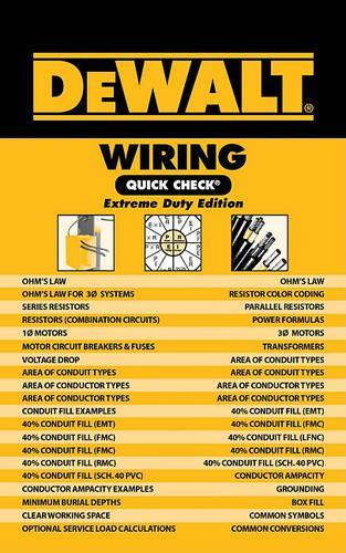 DeWalt Wiring Quick Check: Extreme Duty Edition