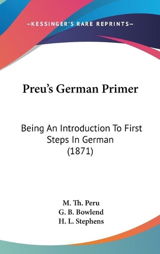 Preu's German Primer