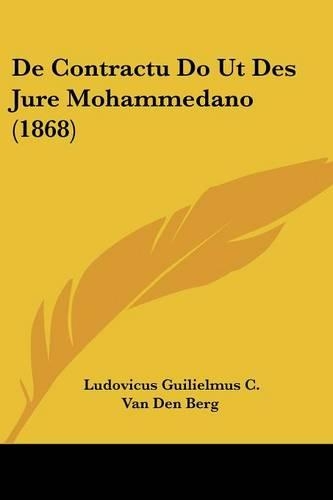 De Contractu Do Ut Des Jure Mohammedano (1868)
