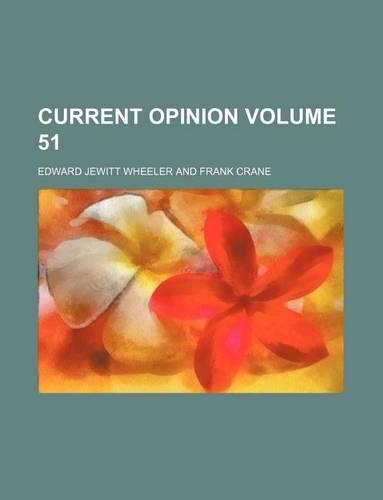 Current Opinion Volume 51