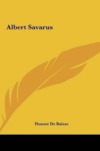 Albert Savarus