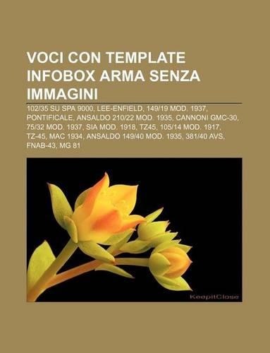 Voci Con Template Infobox Arma Senza Immagini