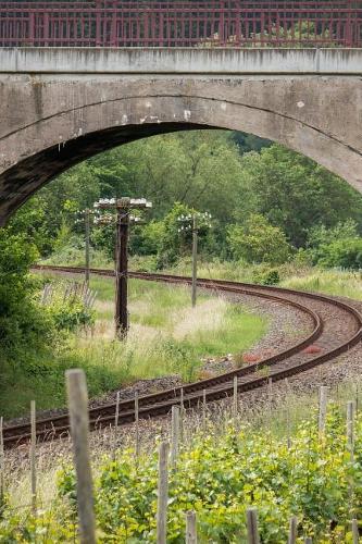 Train Tracks Under a Bridge Journal: Take Notes, Write Down Memories in this 150 Page Lined Journal