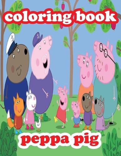 coloring book Peppa pig