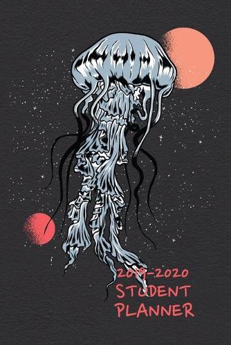 2019-2020 Student Planner: Academic journal for students with dated calendar, to-do list, notes and assignment tracker - hourly, daily, weekly, monthly. Comes with fun space j