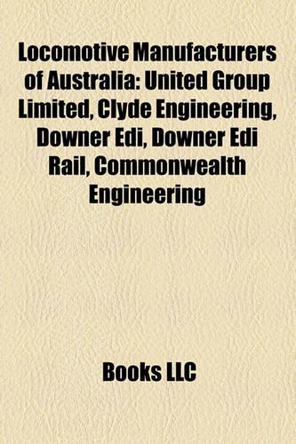Locomotive Manufacturers of Australia