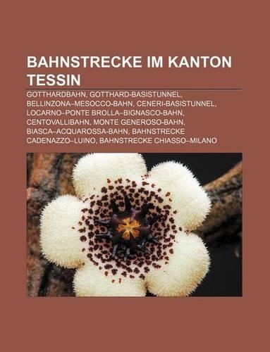 Bahnstrecke Im Kanton Tessin