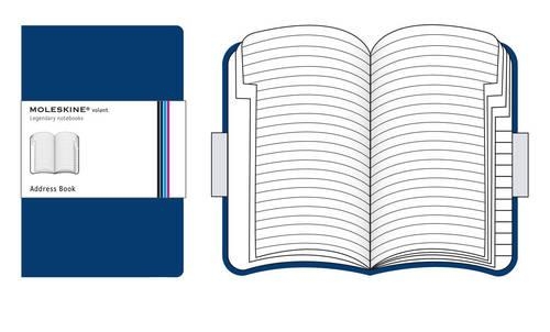 Moleskine Volant Pocket Address Book Blue: (Moleskine Volant)