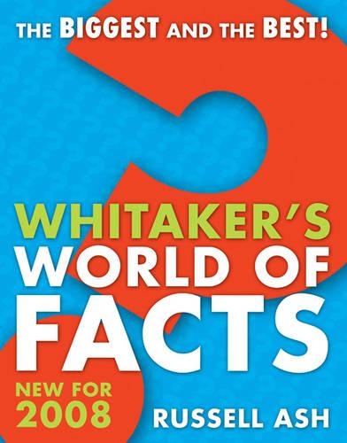 Whitaker's World of Facts 2008 Hardcover â€“ 1 January 2007