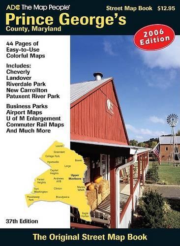 Prince George's County, Maryland Street Map Book