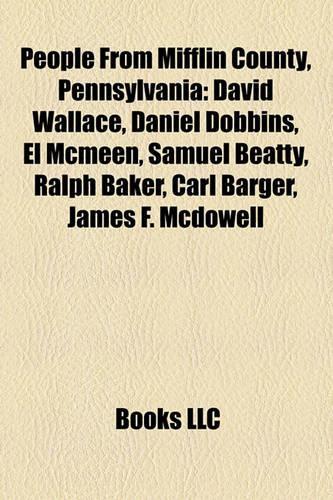 People from Mifflin County, Pennsylvania