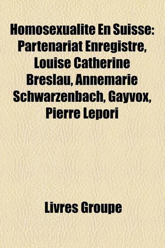 Homosexualit En Suisse