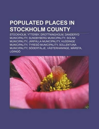 Populated Places in Stockholm County