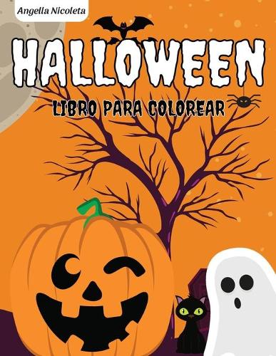 Halloween Libro para colorear: para niños de 4 a 8 años - Libro para colorear de Halloween para niños