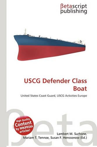 USCG Defender Class Boat